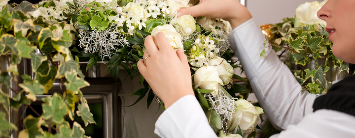 Funeral Flowers arrangement