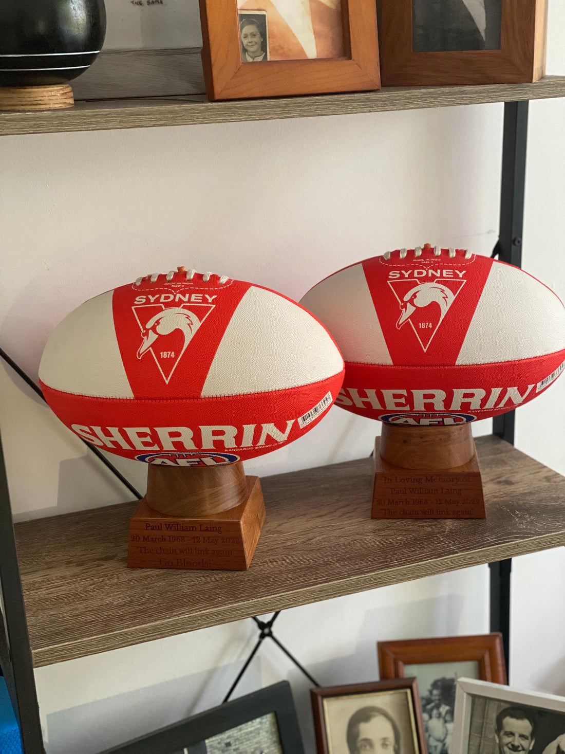 Sydney Swans AFL Football Urn